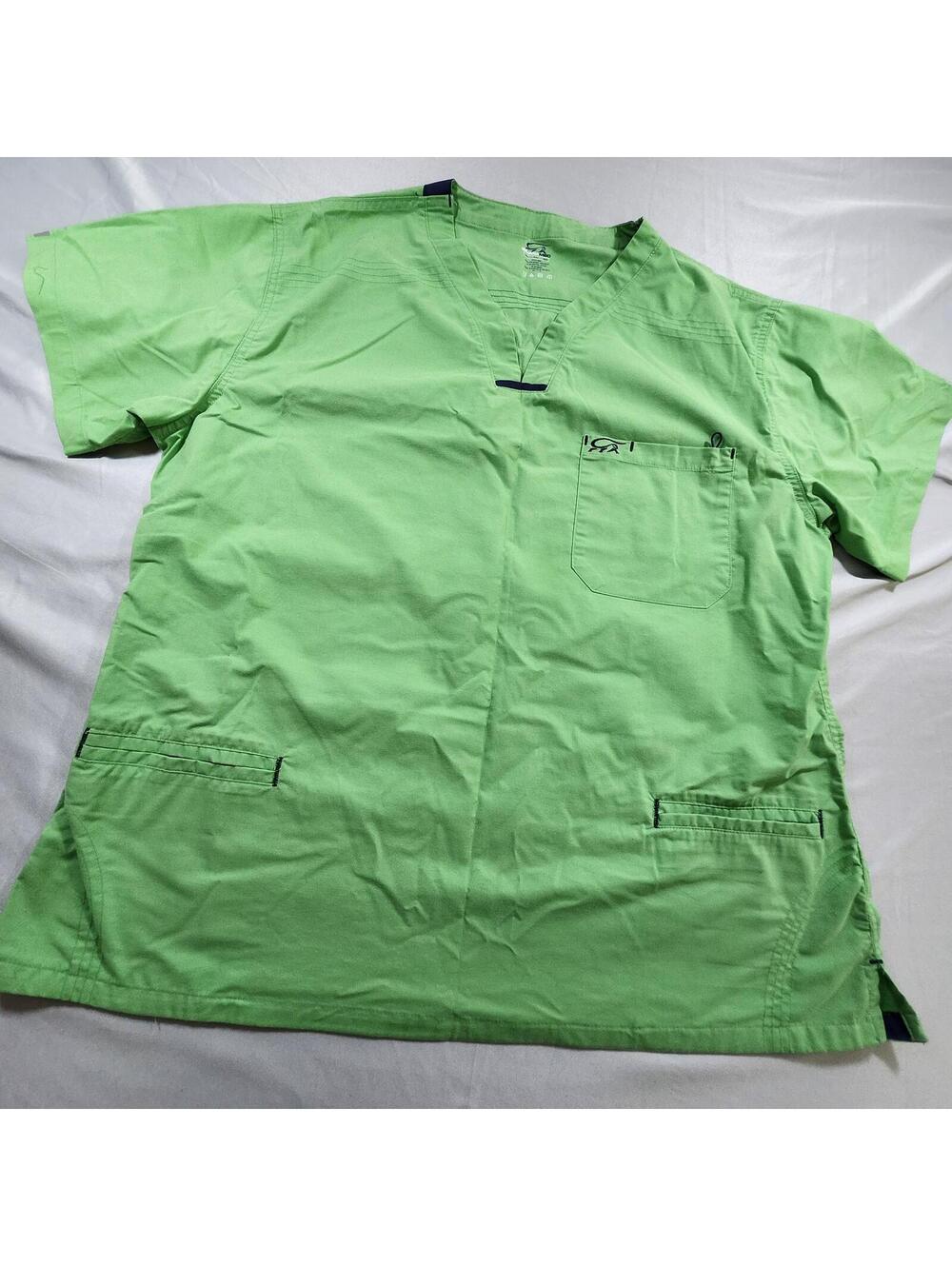 Iguana Scrub Top